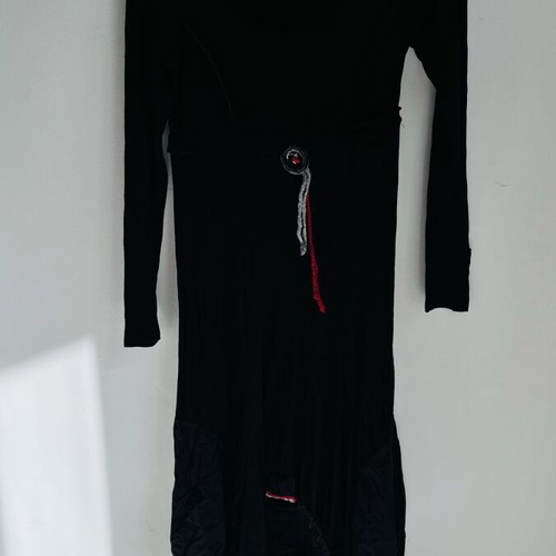 Enzzo dress size L black like new