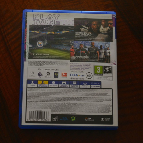 FIFA 21 PS4 used in good condition