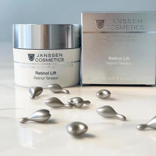 Retinol Capsules Janssen Cosmetics new, 150 pieces for all skin types