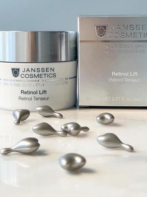 Retinol Capsules Janssen Cosmetics new, 150 pieces for all skin types