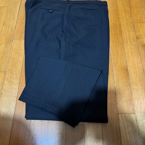 Cool wool black fabric pants No62 like new