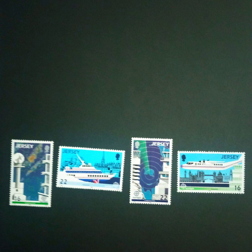 Stamps unmounted Jersey Europa series 1988 like new