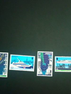 Stamps unmounted Jersey Europa series 1988 like new