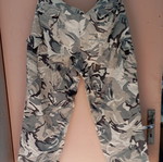 Camouflage vintage army pants size XL used