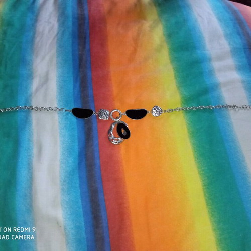 Heavy necklace used with 46cm chain diameter