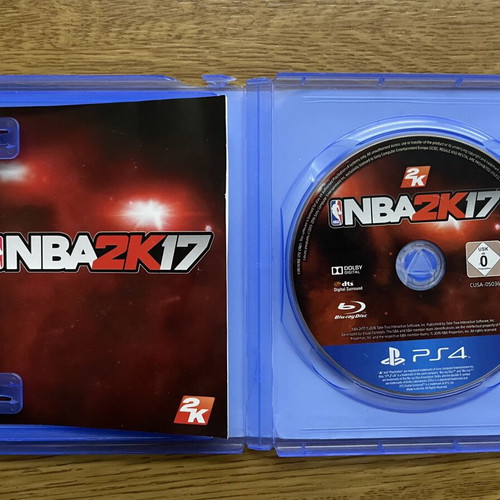 NBA 2K17 PS4 game