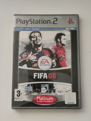 FIFA 08 Platinum for PlayStation 2 sealed