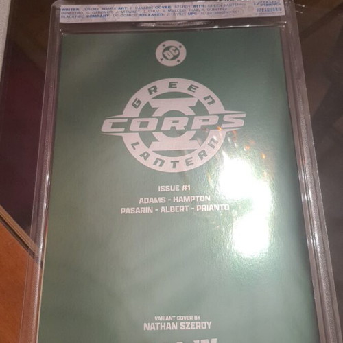 Green Lantern Corps #1 Nathan Szerdy Foil Variant comic book new