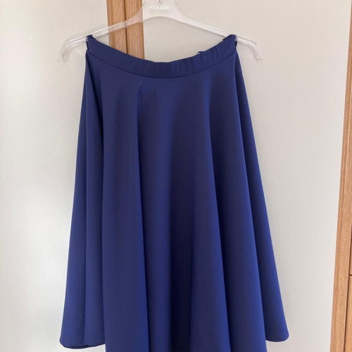 Moutaki midi skirt No. S/M like new, blue