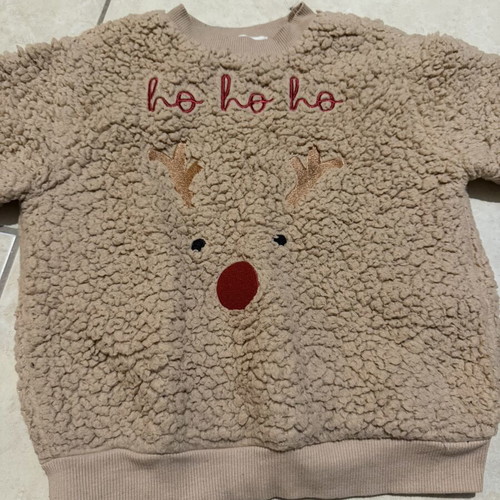 Sinsay Kids' Beige Sweatshirt Size 98cm Like New