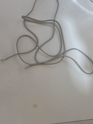 Telephone cable like new, gray
