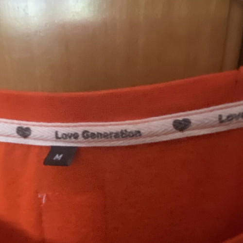 Blouse like new, size M, orange