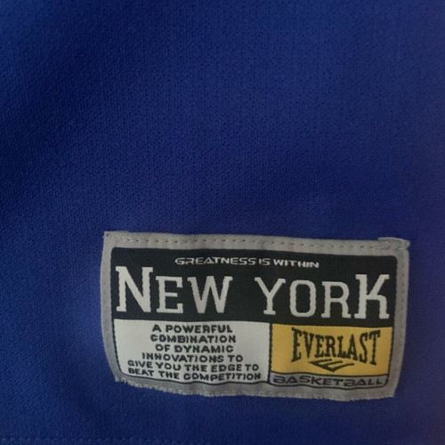 Everlast basketball jerseys New York and Admiral sleeveless like new