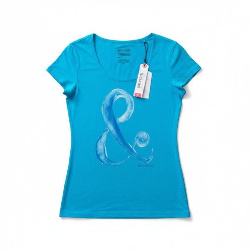 Brunotti Blue Graphic T-Shirt, size XS