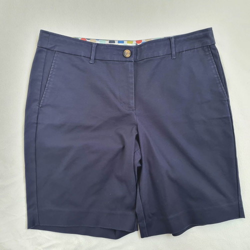 Boden women's chino shorts size 38L W32" blue stretch