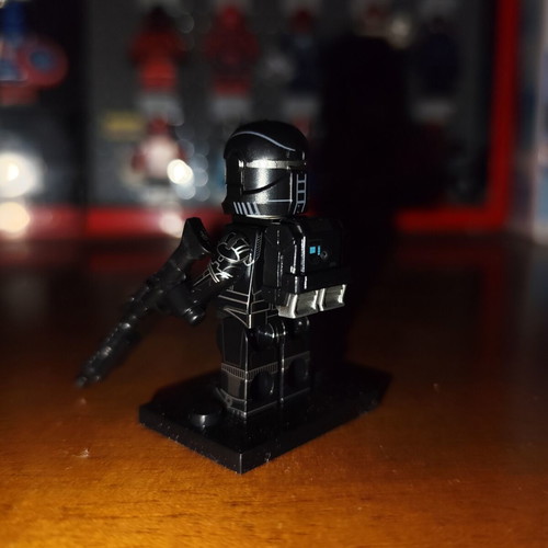 Omega Squad Commando Lego minifigure with accessories