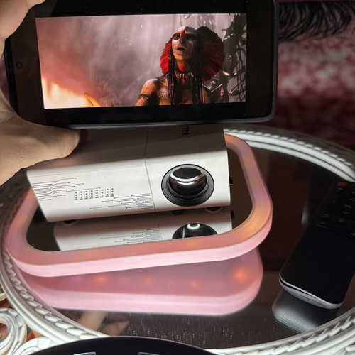 Mini LED Projector with Remote Control like new