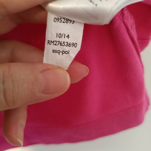 Tommy Hilfiger women's polo shirt XL like new, pink