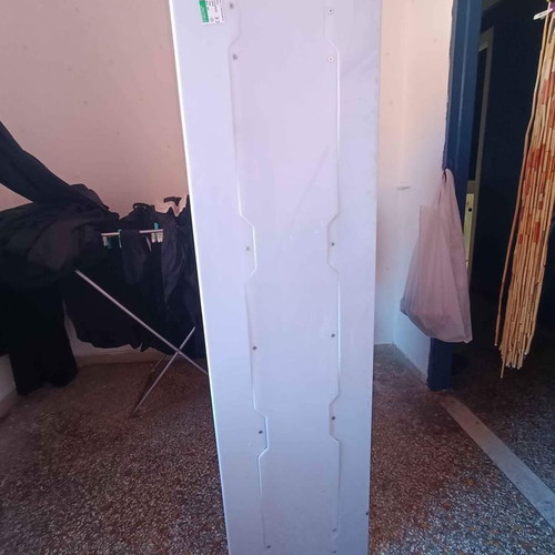 Floor lamp LED plexiglass used, white