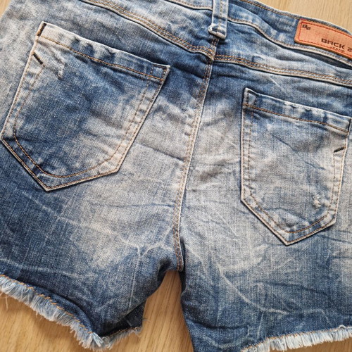 Back2Jeans denim shorts, Medium 38, blue
