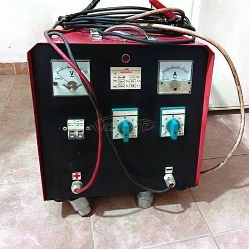 Professional battery charger used for cars and trucks