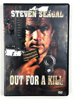 Out For A Kill Steven Seagal DVD, δράσης, ελληνικοί υπότιτλοι