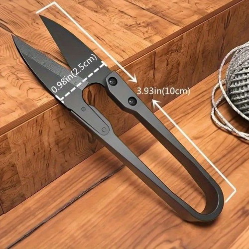 Small U-Shaped Sewing Scissors Made of Carbon Steel New