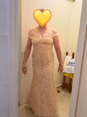 Dress Shine yellow, new, size L