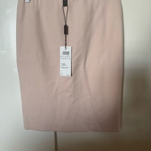 Mar Cain baby pink pencil skirt new