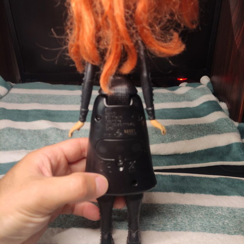 Anna doll from Frozen 2 used with light-up dress