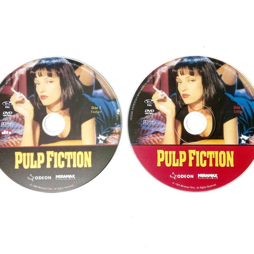 Pulp Fiction 2DVD Special Edition like new, action, crime with subtitles