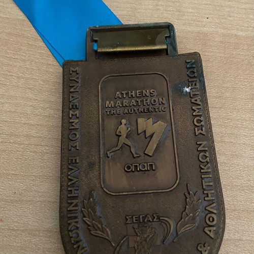 Collectible medal authentic marathon 2014 like new
