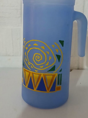 Glass pitcher by Cerve like new