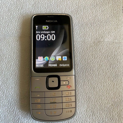 Nokia 2710c-2 mobile phone used, silver, collectible