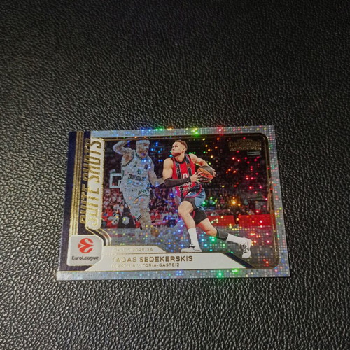 Panini Euroleague Contenders Shuit Shots Tadas Sedekerskis Baskonia card like new 2025-2026