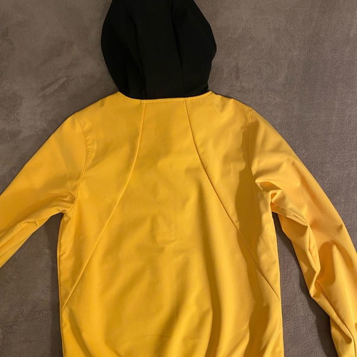 Μπουφάν Ferrari καινούργιο αδιάβροχο με fleece και αντιανεμική επένδυση κίτρινο