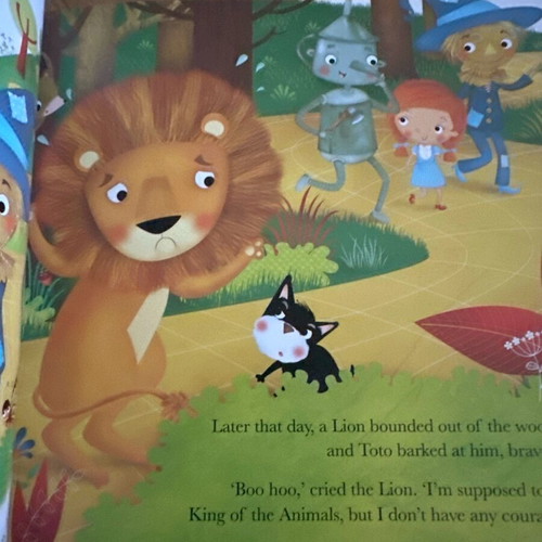 The Wizard of Oz children's book new in English