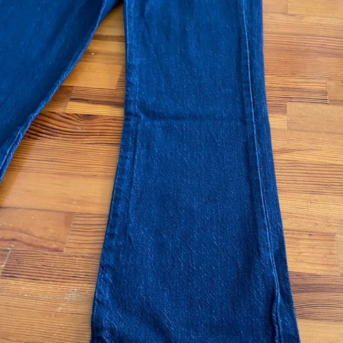 Zara medium jeans with gold buttons used
