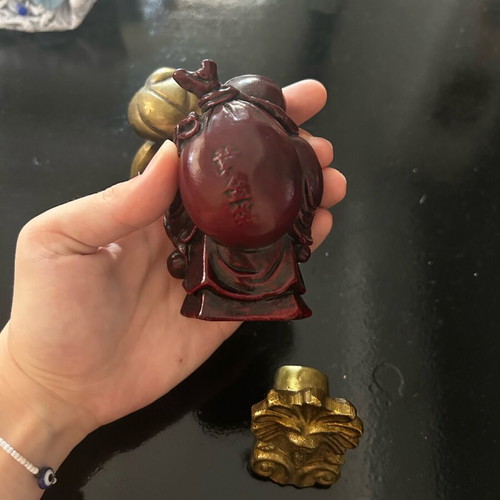 Set of three decorative figurines like new