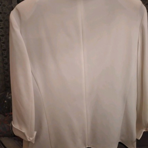 Basler jacket used, white, size M
