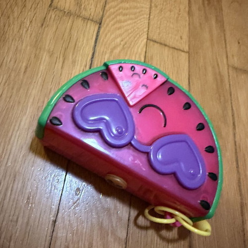 Polly Pocket Watermelon Pool Party Compact used, Mattel