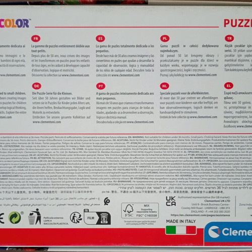 Monsieur Madame and Marvel Spider-Man children's puzzles like new
