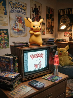 Pokémon Angry Pikachu collectible figure 2016, used