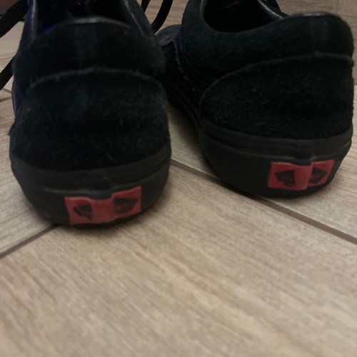 Vans casual shoes size 38.5 used, black unisex