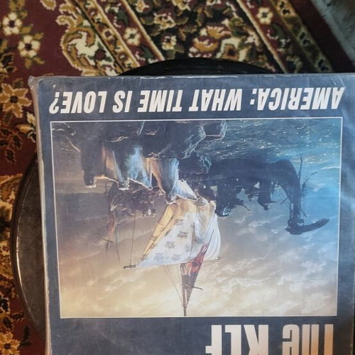The KLF America: What Time Is Love vinyl used, in moderate condition