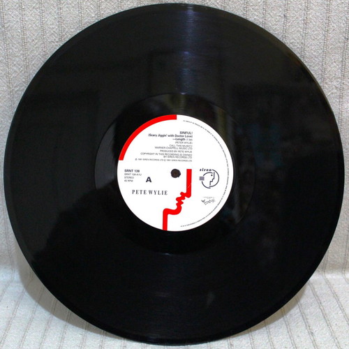 Pete Wylie And The Farm Sinful! 12" EP used, electronic