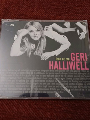 Geri Halliwell Look At Me CD remixes and video like new, pop