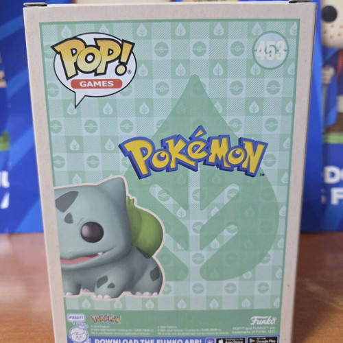 Funko Pop Games 453 Pokemon Bulbasaur new figure