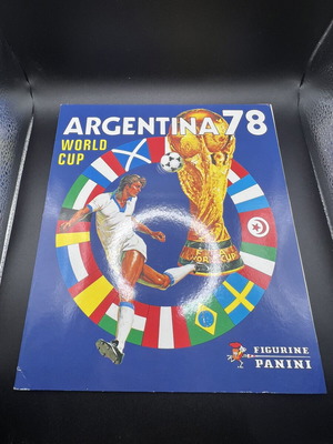 Албум със стикери Panini 1978 Световно първенство Аржентина пълно преиздание нов