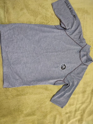 Billabong UV men's sun protection shirt like new, grey, large